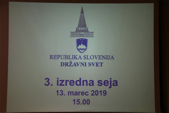 3. izredna seja Državnega sveta, 13. marec 2019<br>(Avtor: Milan Skledar)