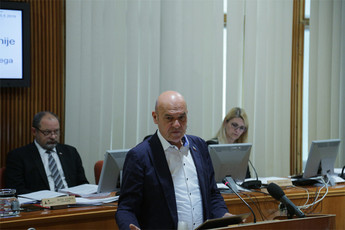 Ladislav Rožič, državni svetnik<br>(Avtor: Milan Skledar)