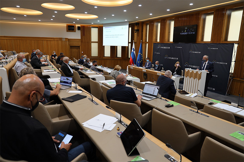  34. redna seja Državnega sveta RS, 15. september 2021<br>(Avtor: Milan Skledar)