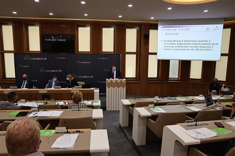  34. redna seja Državnega sveta RS, 15. september 2021<br>(Avtor: Milan Skledar)