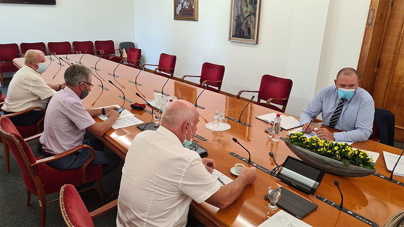 32. seja Komisije Državnega sveta za kmetijstvo, gozdarstvo in prehrano, na kateri so razpravljali o spremembah Strateškega načrta skupne kmetijske politike 2023-2027<br>(Avtor: Milan Skledar)
