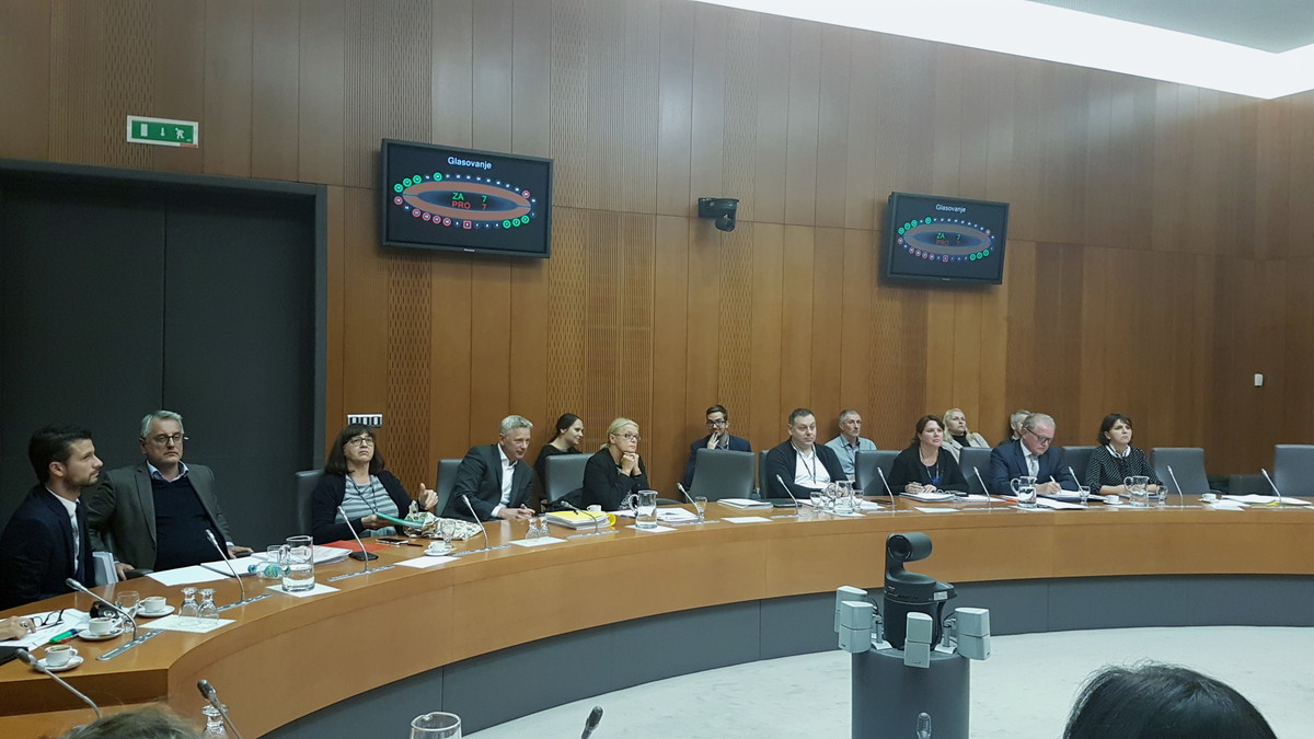  Seja odbora Državnega zbora za finance<br>(Avtor: Milan Skledar)