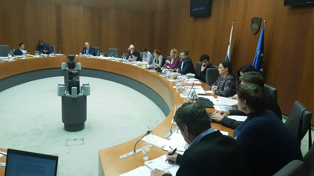  Seja odbora Državnega zbora za finance<br>(Avtor: Milan Skledar)