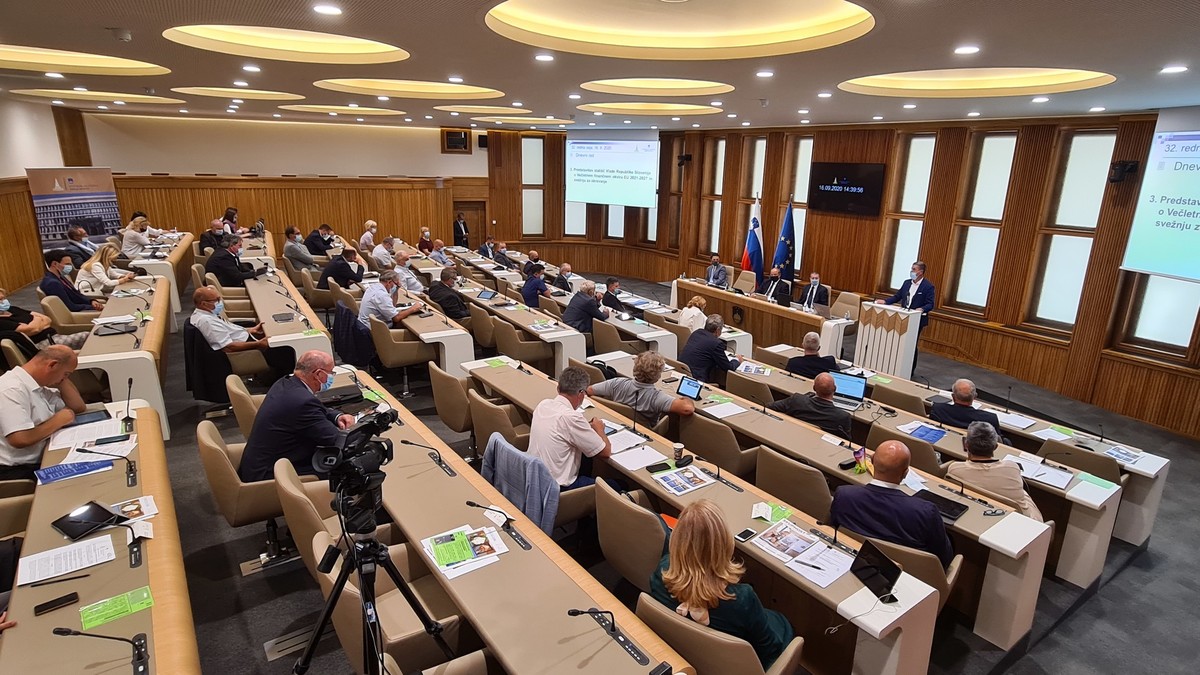 32. redna seja Državnega sveta RS, 16. september 2020<br>(Avtor: Milan Skledar)