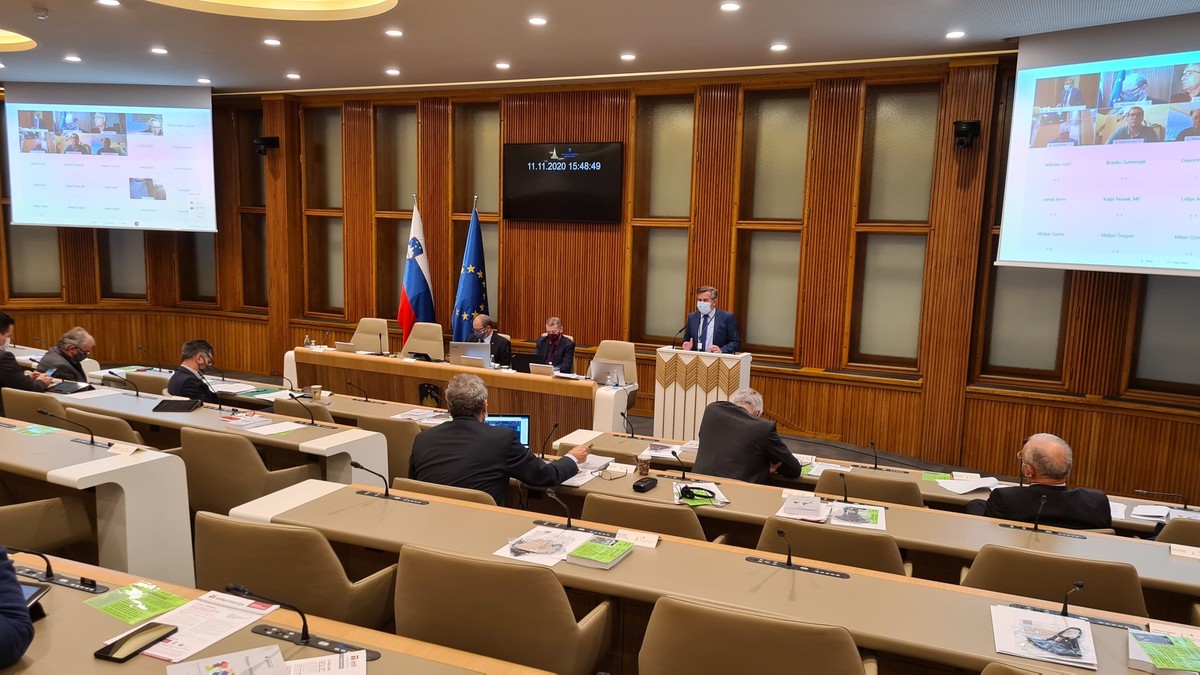 Jadranko Grlić, glavni inšpektor na 34. redni seji DS RS, 2020<br>(Avtor: Milan Skledar)