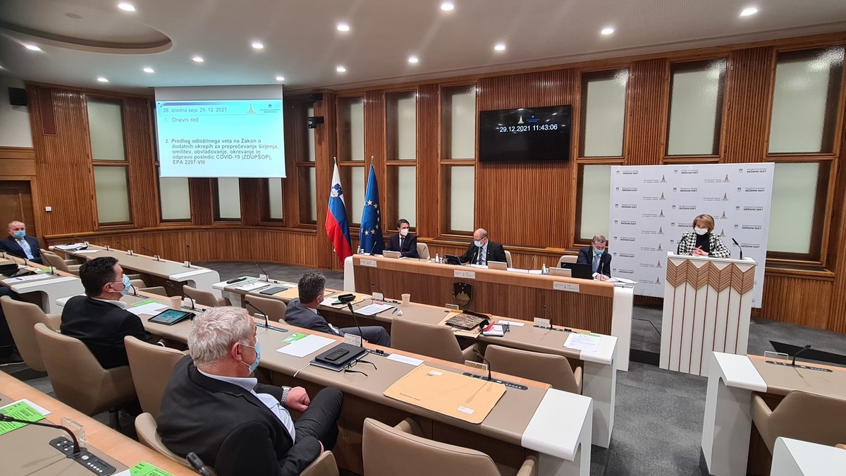 Mag. Marija Lah. 28. izredna seja Državnega sveta RS <br>(Avtor: Milan Skledar)