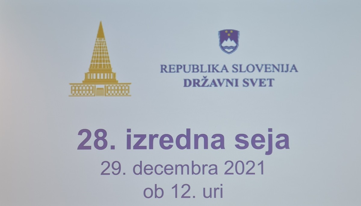 V  ŽIVO: 28. izredna seja Državnega sveta RS