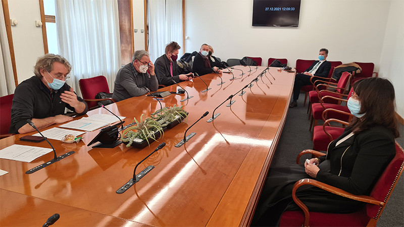 12. izredna seja komisije Državnega sveta za kulturo, znanost, šolstvo in šport<br>(Avtor: Milan Skledar)