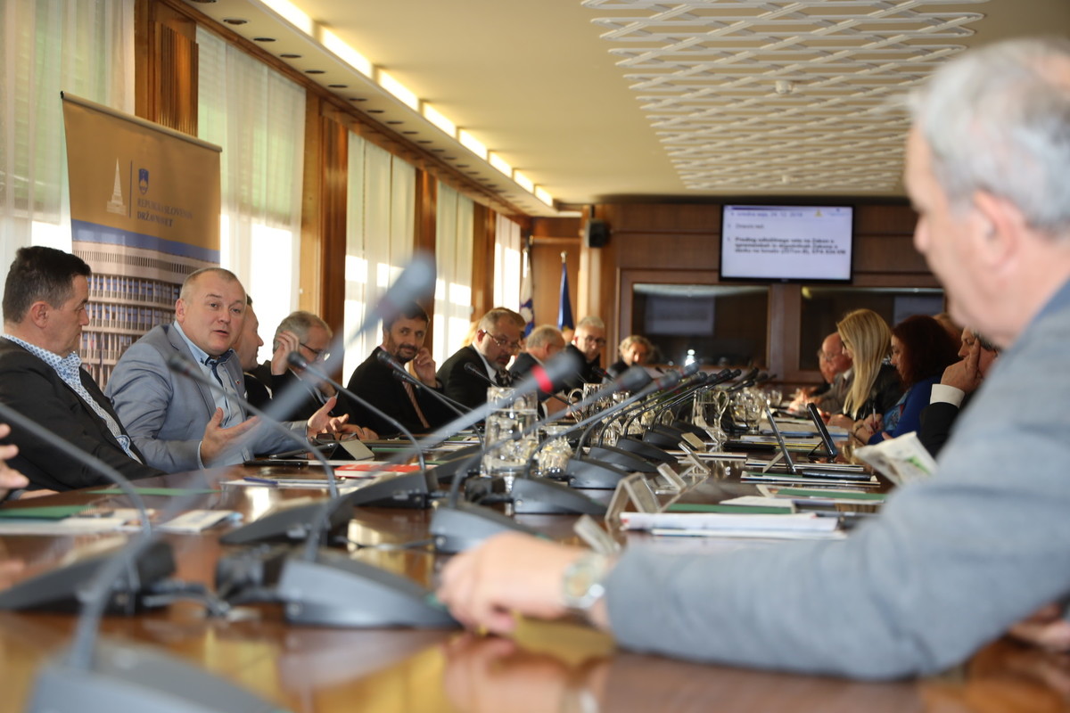  9. izredna seja Državnega sveta<br>(Avtor: Milan Skledar)