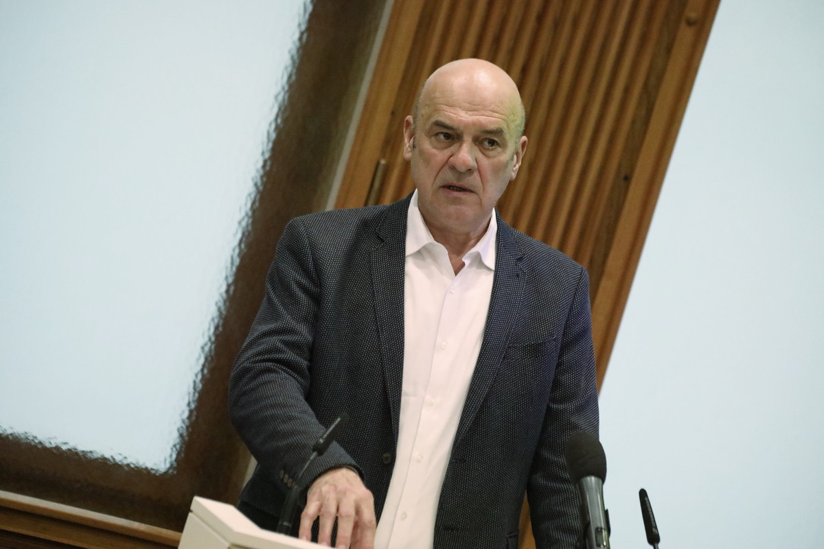 Ladislav Rožič, državni svetnik<br>(Avtor: Milan Skledar)
