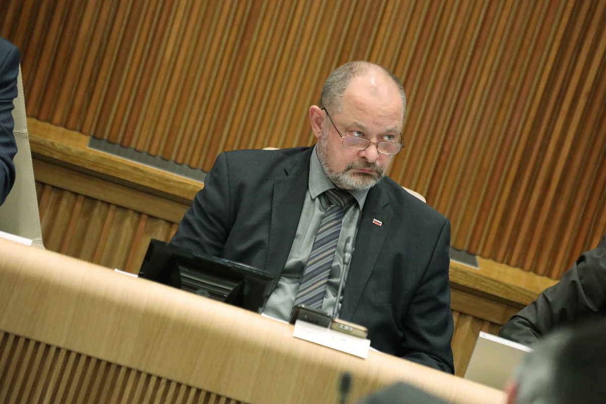 Alojz Kovšca, predsednik Državnega sveta<br>(Avtor: Milan Skledar)