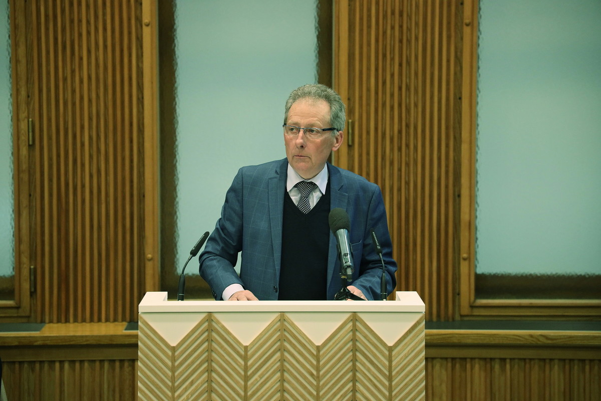 Branko Tomažič, državni svetnik<br>(Avtor: Milan Skledar)