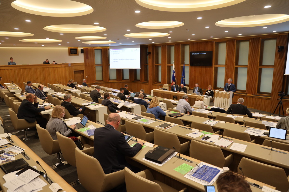  DRŽAVNI SVET 26. redna seja, 2020<br>(Avtor: Milan Skledar)