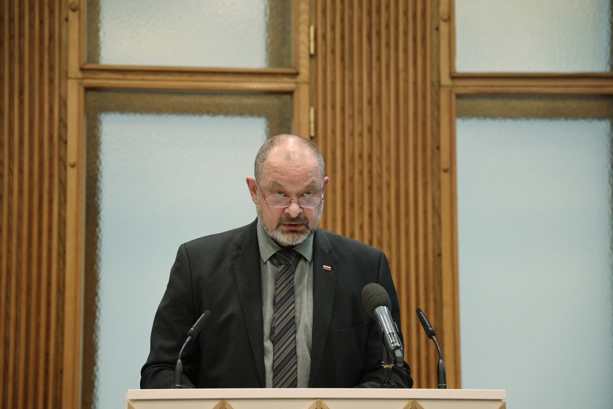 Alojz Kovšca, predsednik Državnega sveta <br>(Avtor: Milan Skledar)