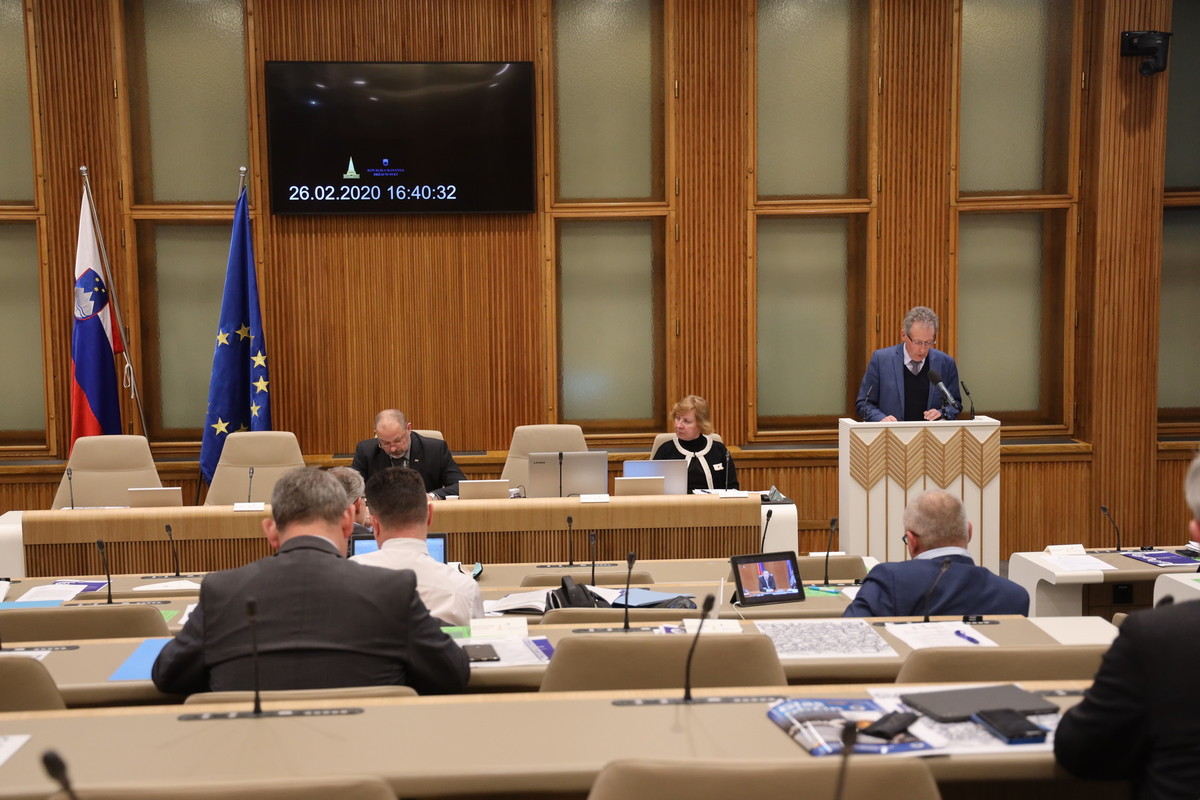 Branko Tomažič, državni svetnik<br>(Avtor: Milan Skledar)