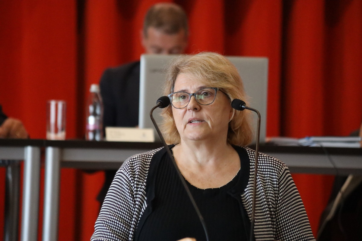 Dr. Branka Kalenić Ramšak, državna svetnica<br>(Avtor: Milan Skledar)