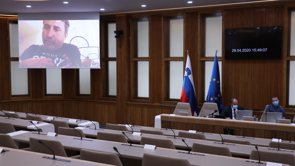 13. izredna seja Državnega sveta, 29. aprila 2020<br>(Avtor: Milan Skledar)