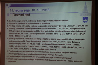 11. redna seja DS, 2018<br>(Avtor: Milan Skledar)