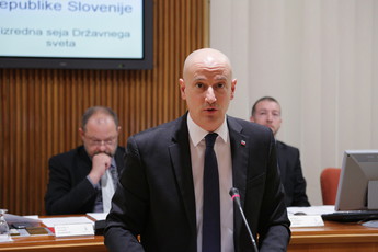 Branko Zorman, poslanec  DZ, 1. izredna seja DS, VI. mandat<br>(Avtor: Milan Skledar)
