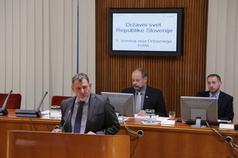 Srečko Ocvirk, državni svetnik, 1. izredna seja DS, VI. mandat<br>(Avtor: Milan Skledar)