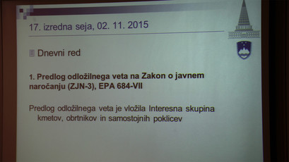 Predlog odložilnega veta na zakon o javnem naročanju v Državnem svetu<br>(Avtor: Milan Skledar)