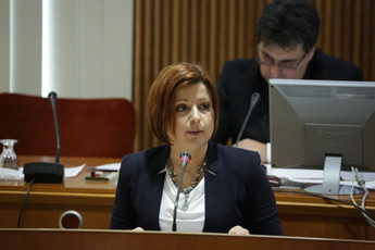 Martina Vuk, državna sekretarka, Ministrstvo za delo, družino, socialne zadeve in enake možnosti<br>(Avtor: Milan Skledar)