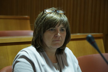 mag. Ksenija Kovačec Naglič, vodja Informacijsko-dokumentacijskega centra za dediščino, Ministrstvo za kulturo<br>(Avtor: Milan Skledar)