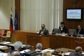 Uroš Brežan, državni svetnik<br>(Avtor: Milan Skledar)