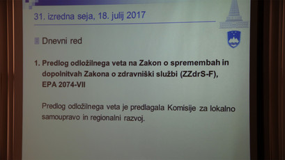 31. izredna seja DS<br>(Avtor: Milan Skledar)