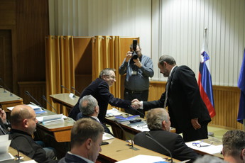Alojz Kovšca, predsednik Državnega sveta po izvolitvi <br>(Avtor: Milan Skledar Stv Skledar)