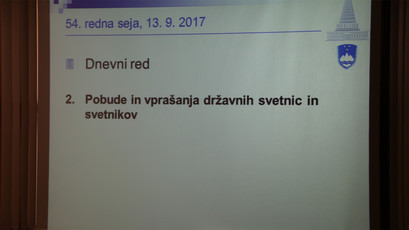 54. redna seja DS<br>(Avtor: Milan Skledar)