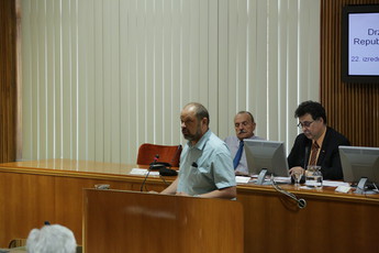 Alojz Kovšca, državni svetnik<br>(Avtor: Milan Skledar)