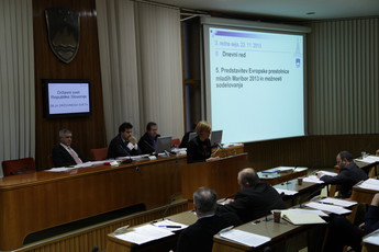 Predstavitev projekta Evropska prestolnica mladih Maribor 2013<br>(Avtor: Milan Skledar)