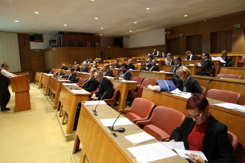3. seja Državnega sveta v V. sklicu<br>(Avtor: Milan Skledar)