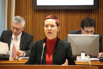 Andreja Lang, Ministrstvo za pravosodje in javno upravo<br>(Avtor: Milan Skledar)