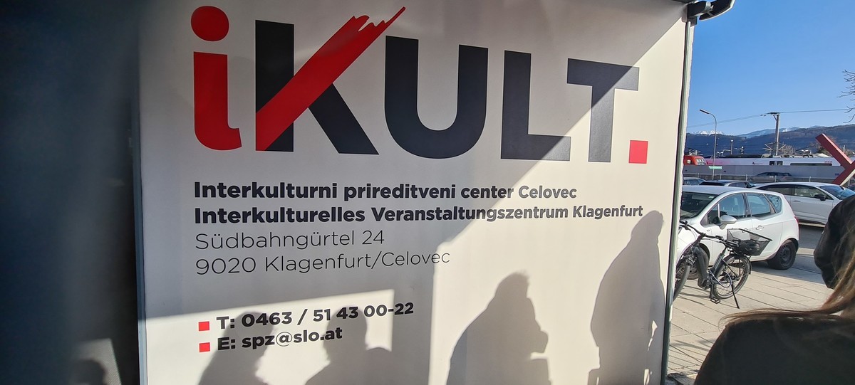 Matjaž Špat na kulturni prireditvi Zveze slovenskih žena Celovec