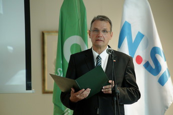 Marjan Podobnik, predsednik SLS<br>(Avtor: Milan Skledar)