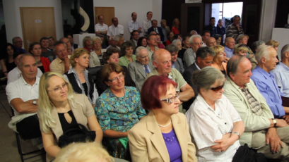 7. evropski večer Lojzeta Peterleta z Alfijem Nipičem v Vodnikovi domačiji <br>(Avtor: Milan Skledar)