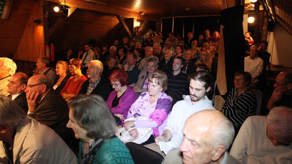 1. evropski večer Lojzeta Peterleta in polna Vodnikova domačija v Ljubljani<br>(Avtor: Milan Skledar)