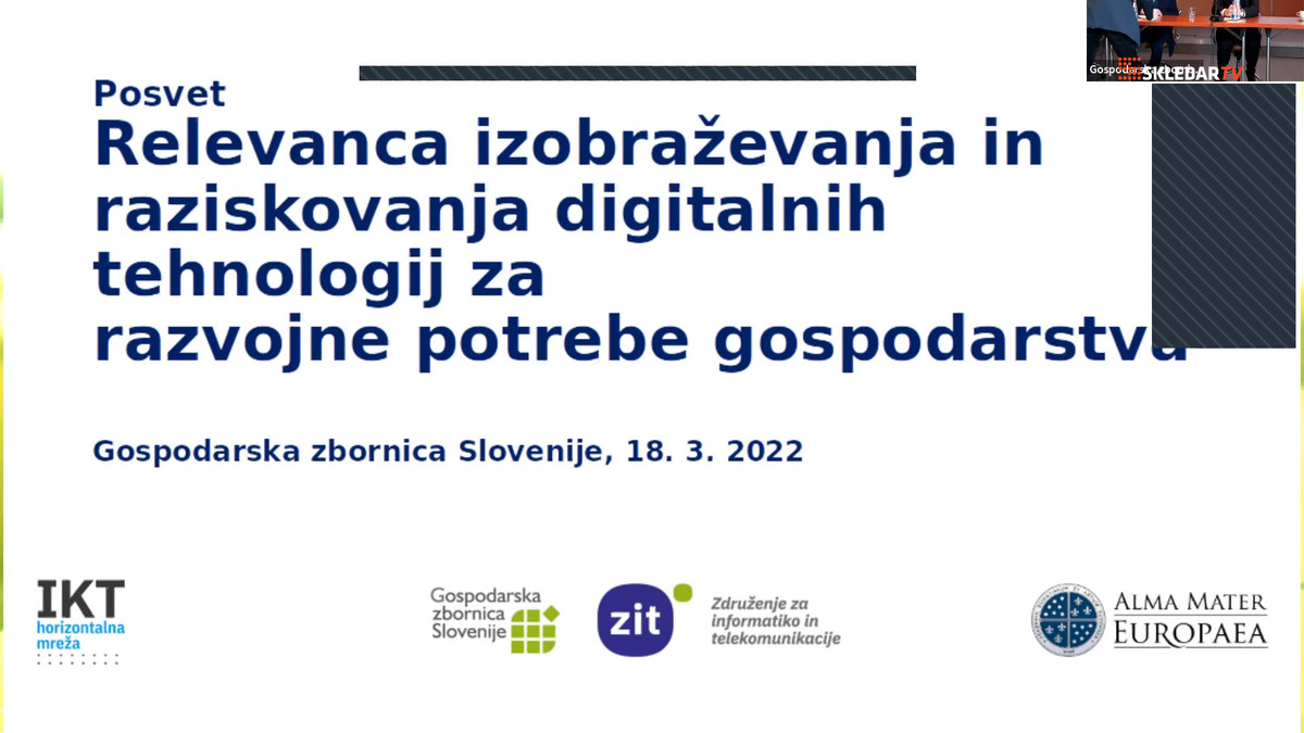  Relevanca izobraževanja in raziskovanja digitalnih tehnologij za razvojne potrebe gospodarstva<br>(Avtor: Milan Skledar)