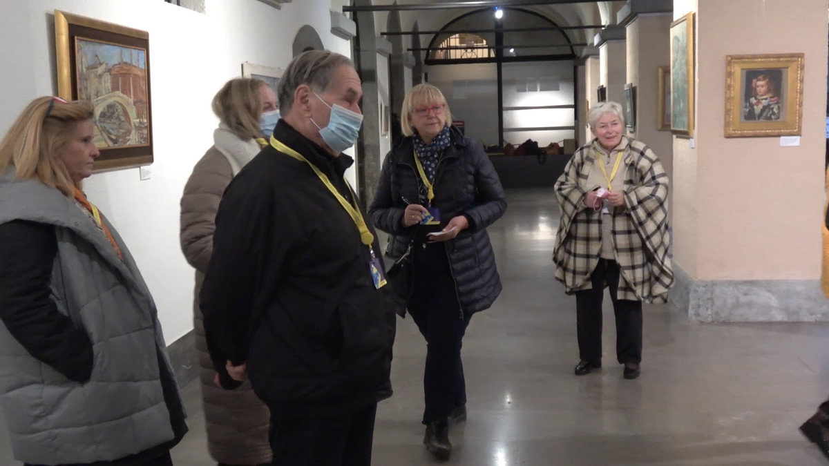 Tit Turnšek, mož slikarjeve hčere, dr. Marije Turnšek Mikačić<br>(Avtor: Milan Skledar)