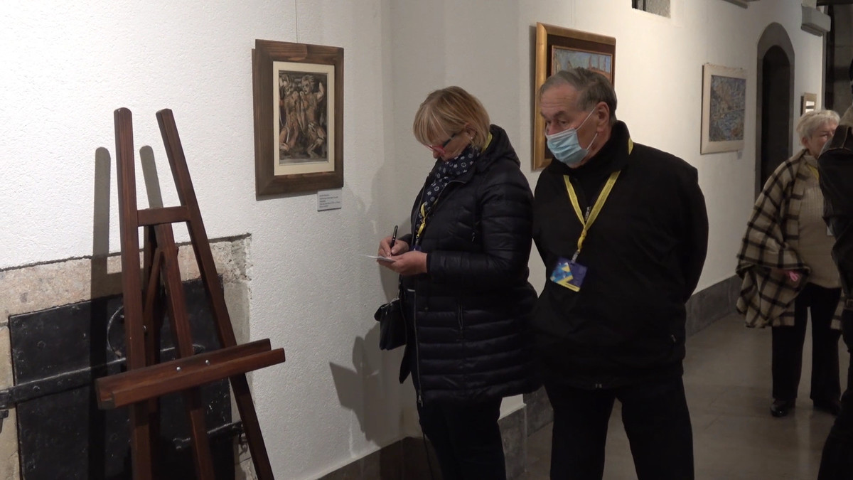 Tit Turnšek, mož slikarjeve hčere, dr. Marije Turnšek Mikačić<br>(Avtor: Milan Skledar)