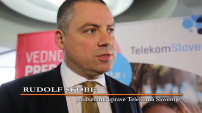 Rudolf Skobe, predsednik uprave Telekoma<br>(Avtor: Milan Skledar)