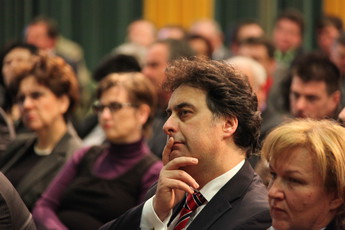 Mitja Bervar, predsednik DS in prof. dr. Martina Bavec (Foto: Milan Skledar)<br>(Avtor: Milan Skledar)