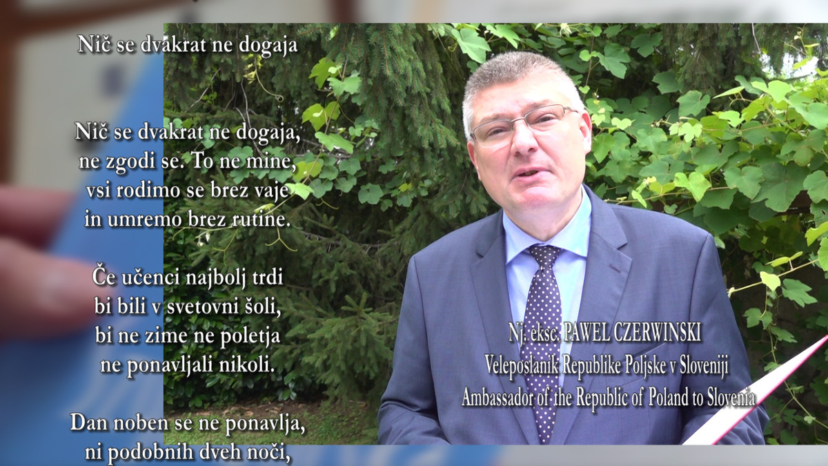 Pawel Czerwinski, veleposlanik Republike Poljske v Sloveniji<br>(Avtor: Milan Skledar)